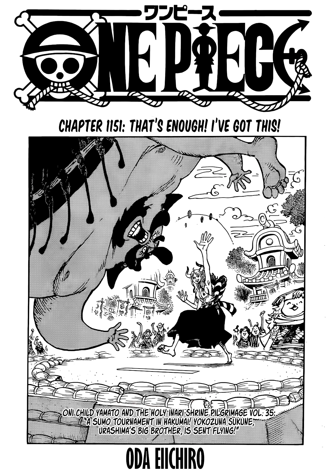 One Piece, Chapter 1151 image 01